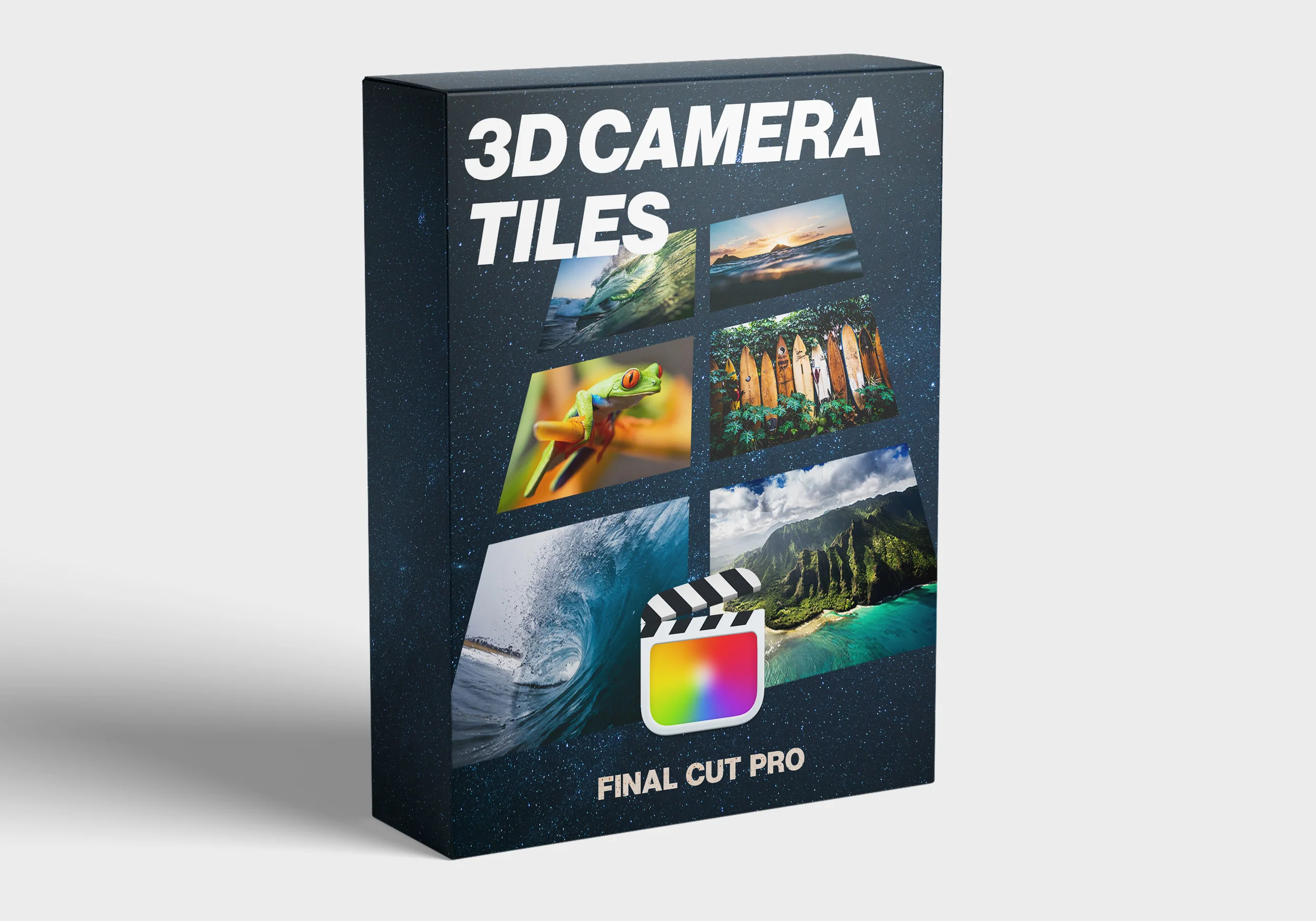 3D Camera Tiles for Final Cut Pro