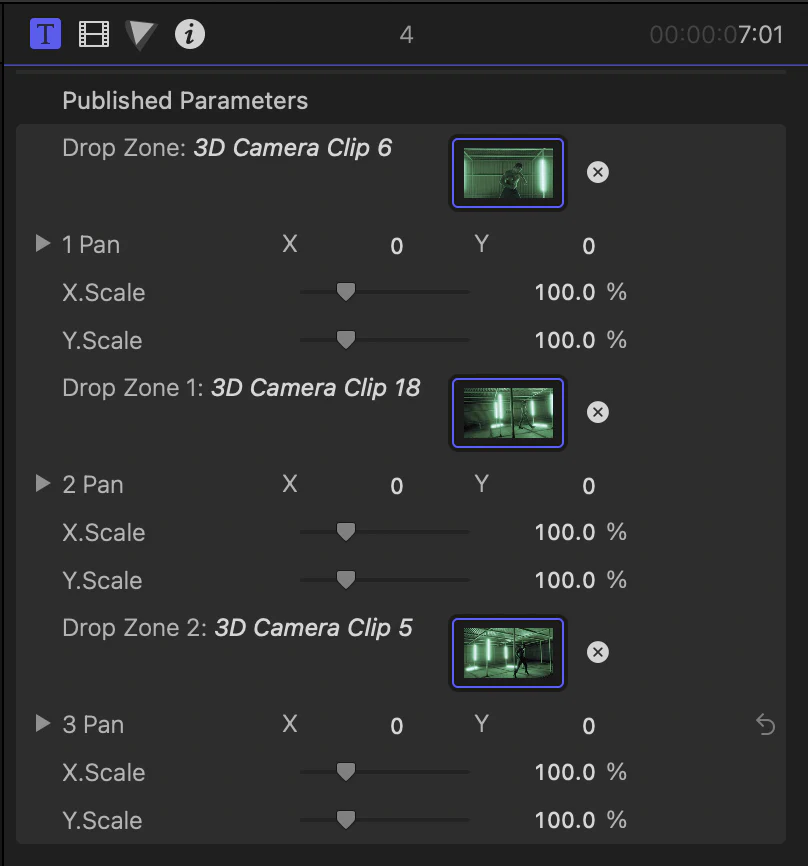 3D Camera Tiles for Final Cut Pro - Image 3