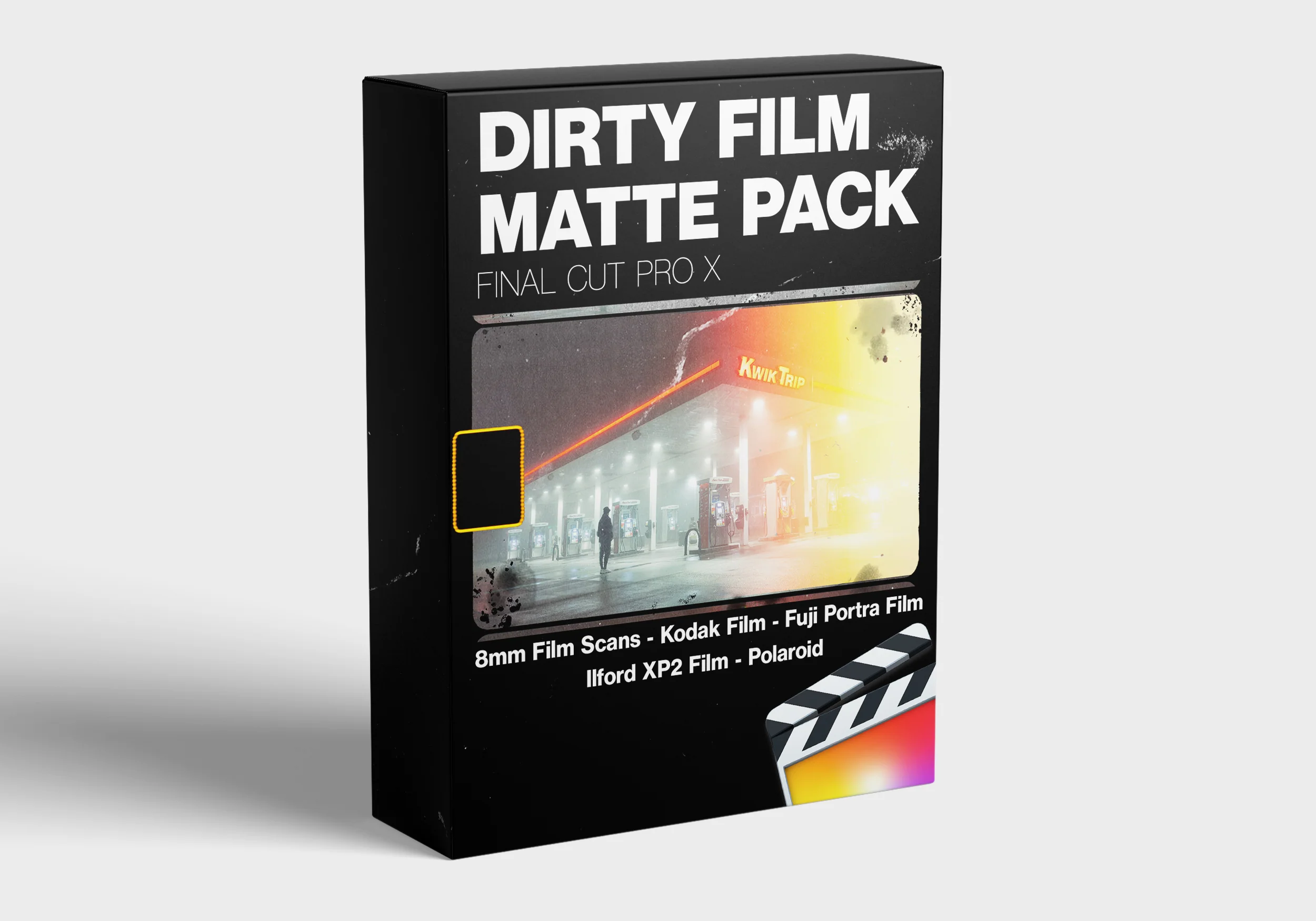 Dirty Film Matte Pack (Super 8mm) - Final Cut Pro