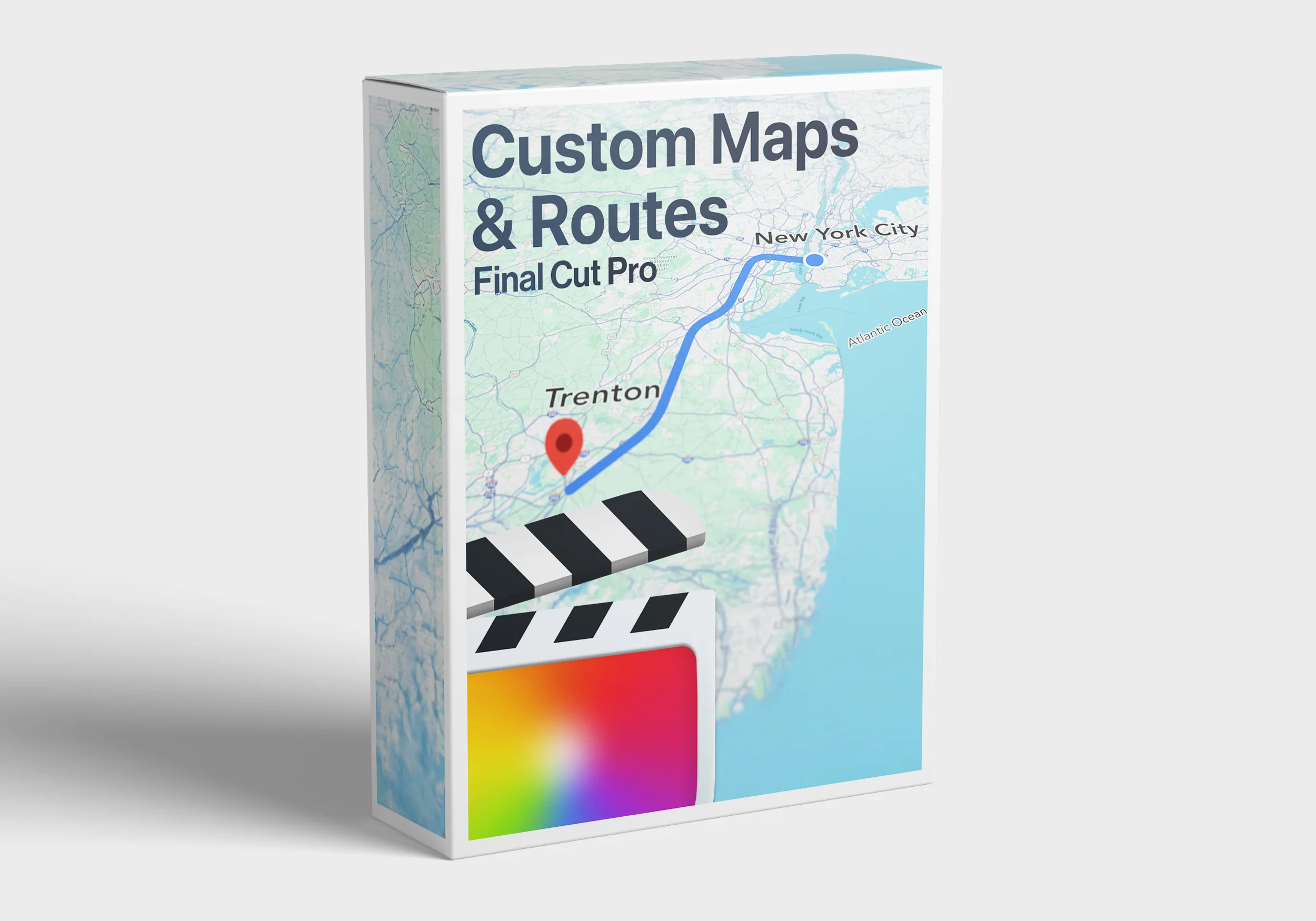 Custom Maps + Routes for Final Cut Pro