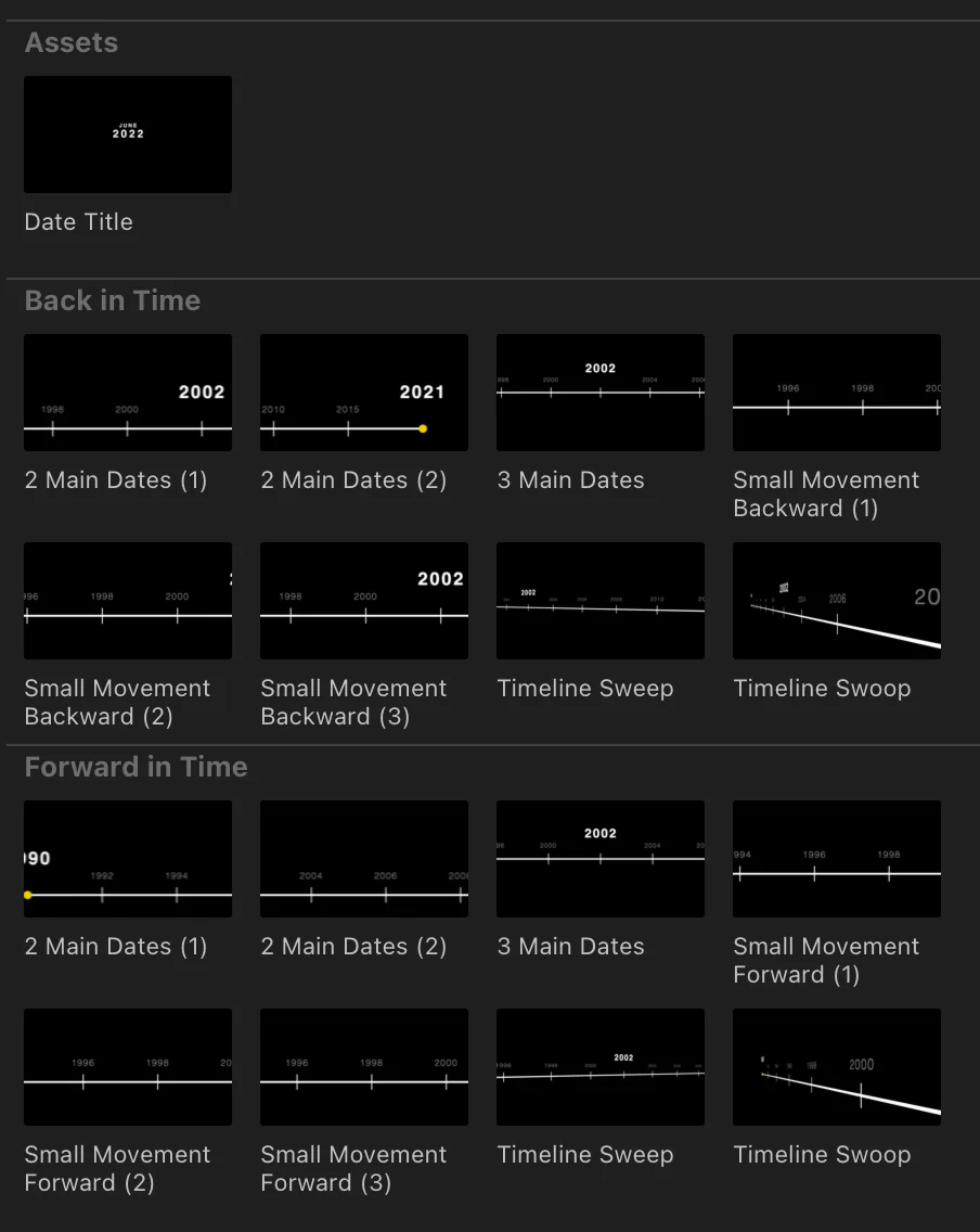 Documentary Timeline for Final Cut Pro - Image 2