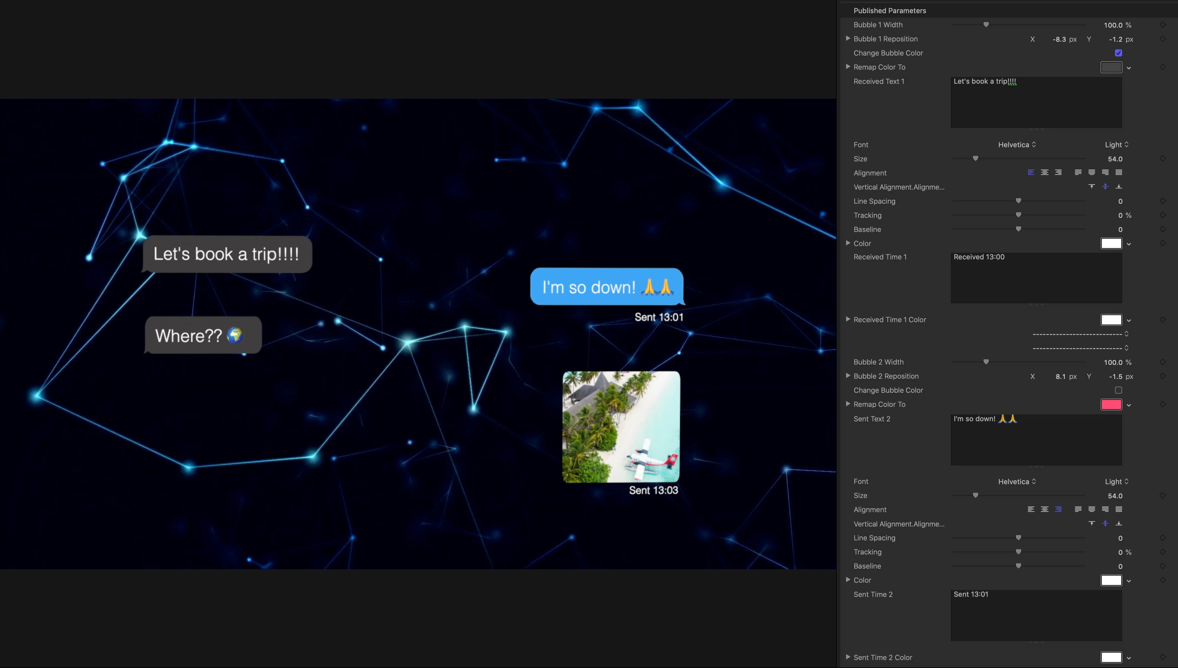 iMessage Simulator for Final Cut Pro - Image 2
