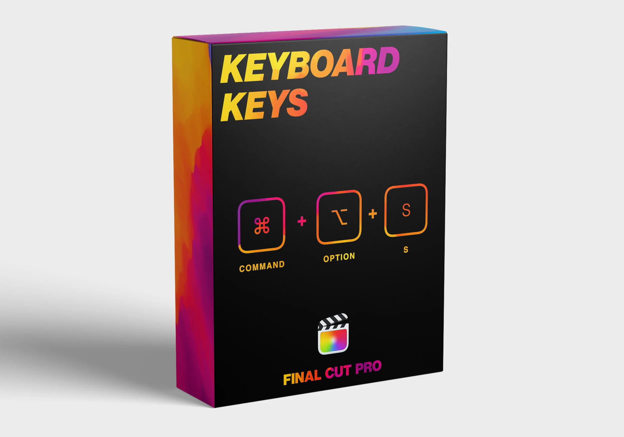 Keyboard Keys for Final Cut Pro