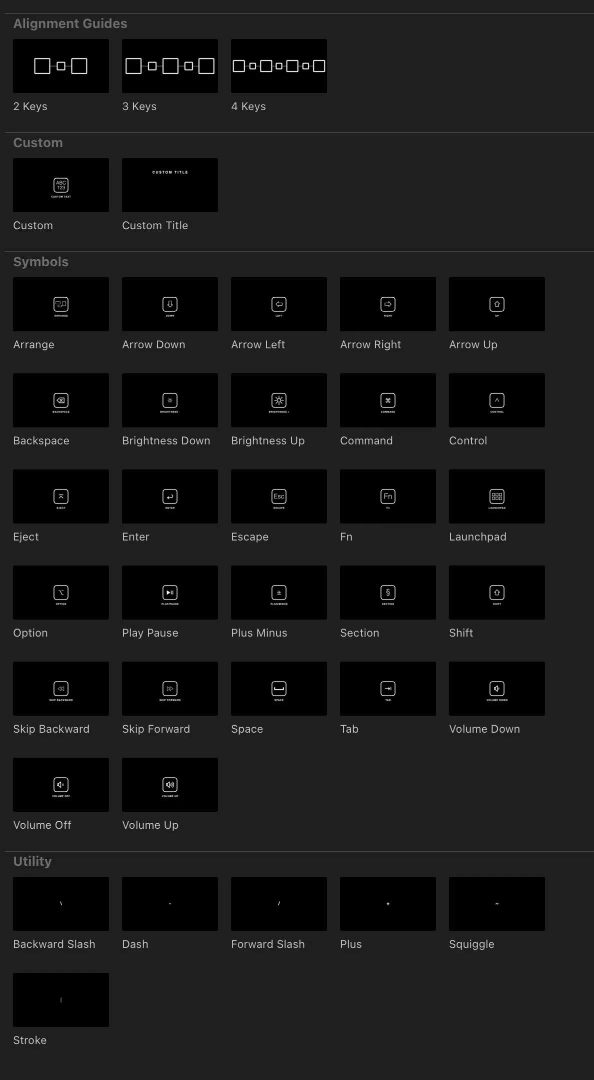 Keyboard Keys for Final Cut Pro - Image 2