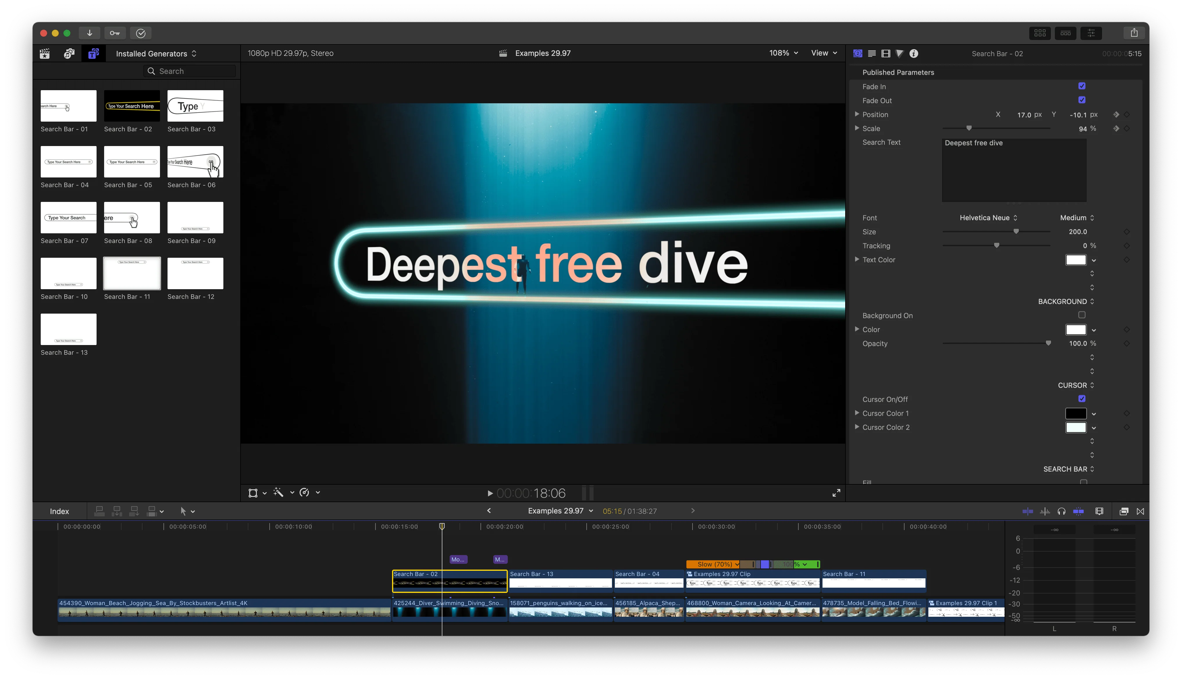 Search Bar for Final Cut Pro - Image 2