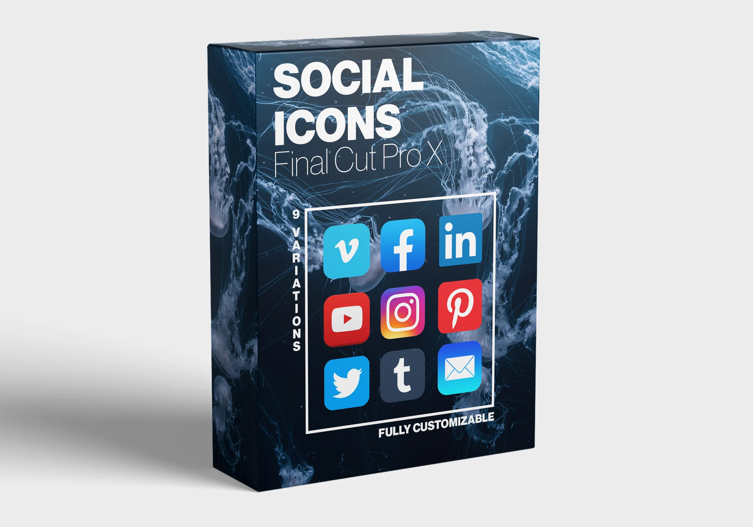 Social Icons for Final Cut Pro