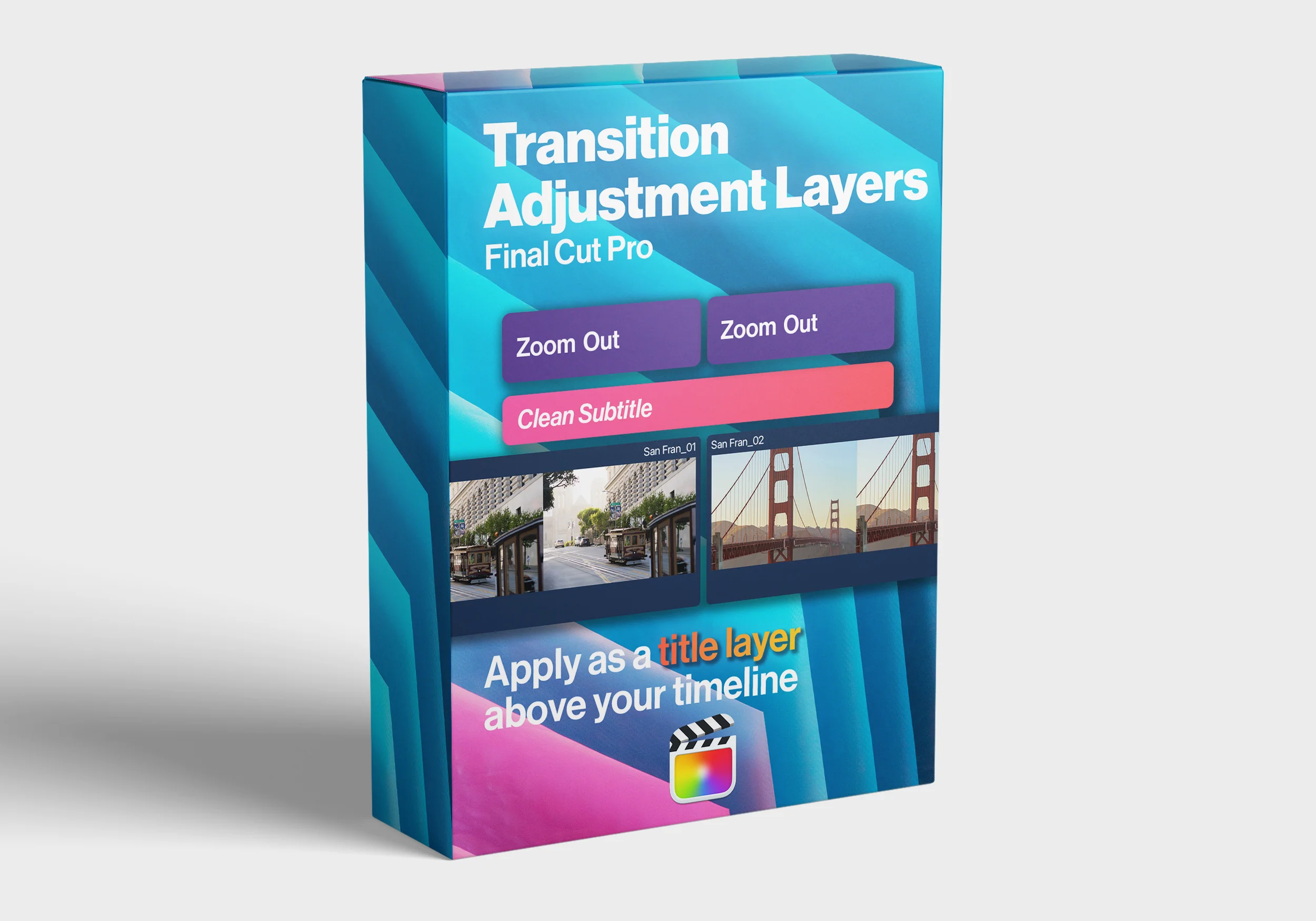 Transition Adjustment Layers for Final Cut Pro
